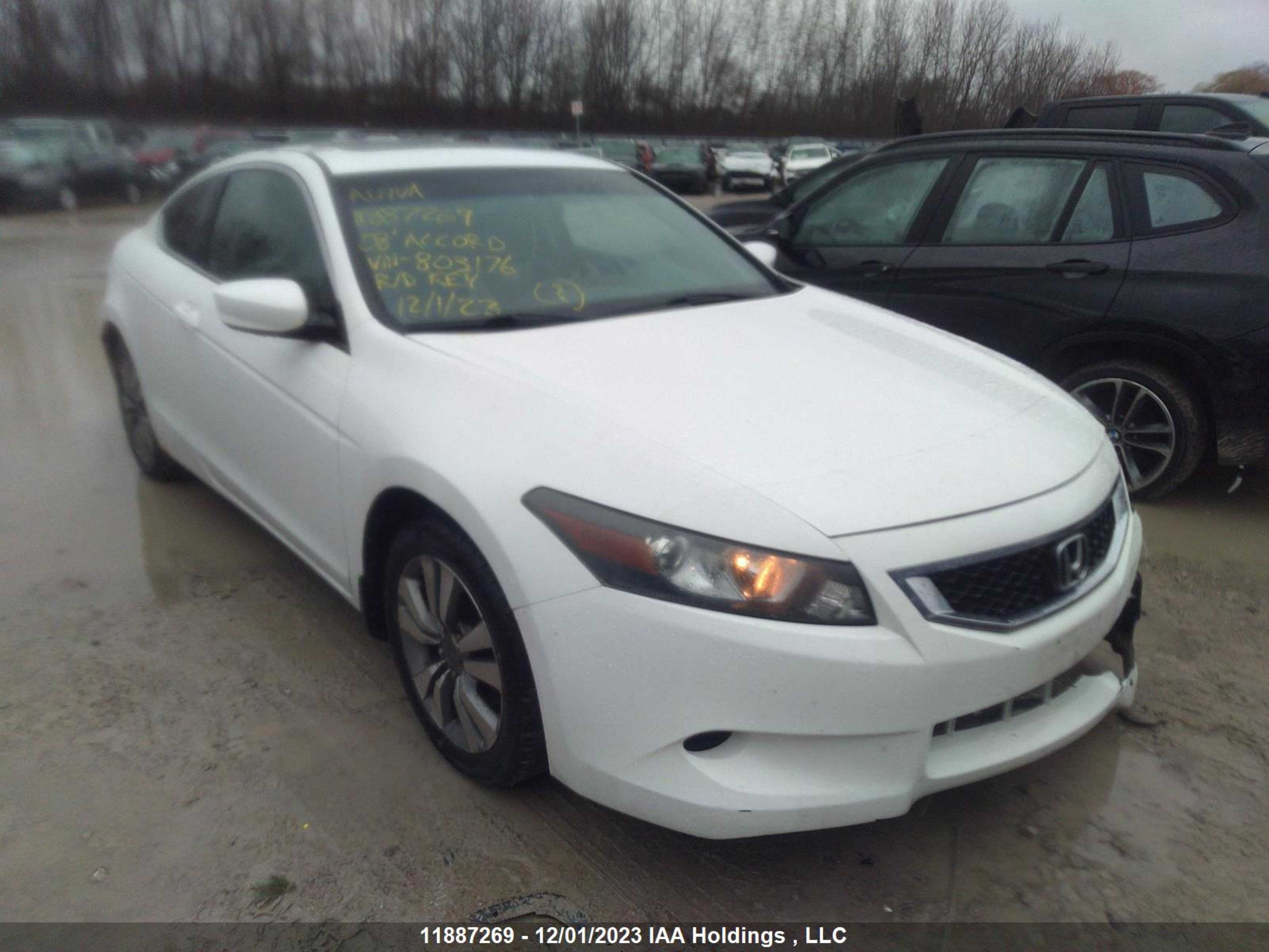 HONDA ACCORD 2008 1hgcs12888a803176