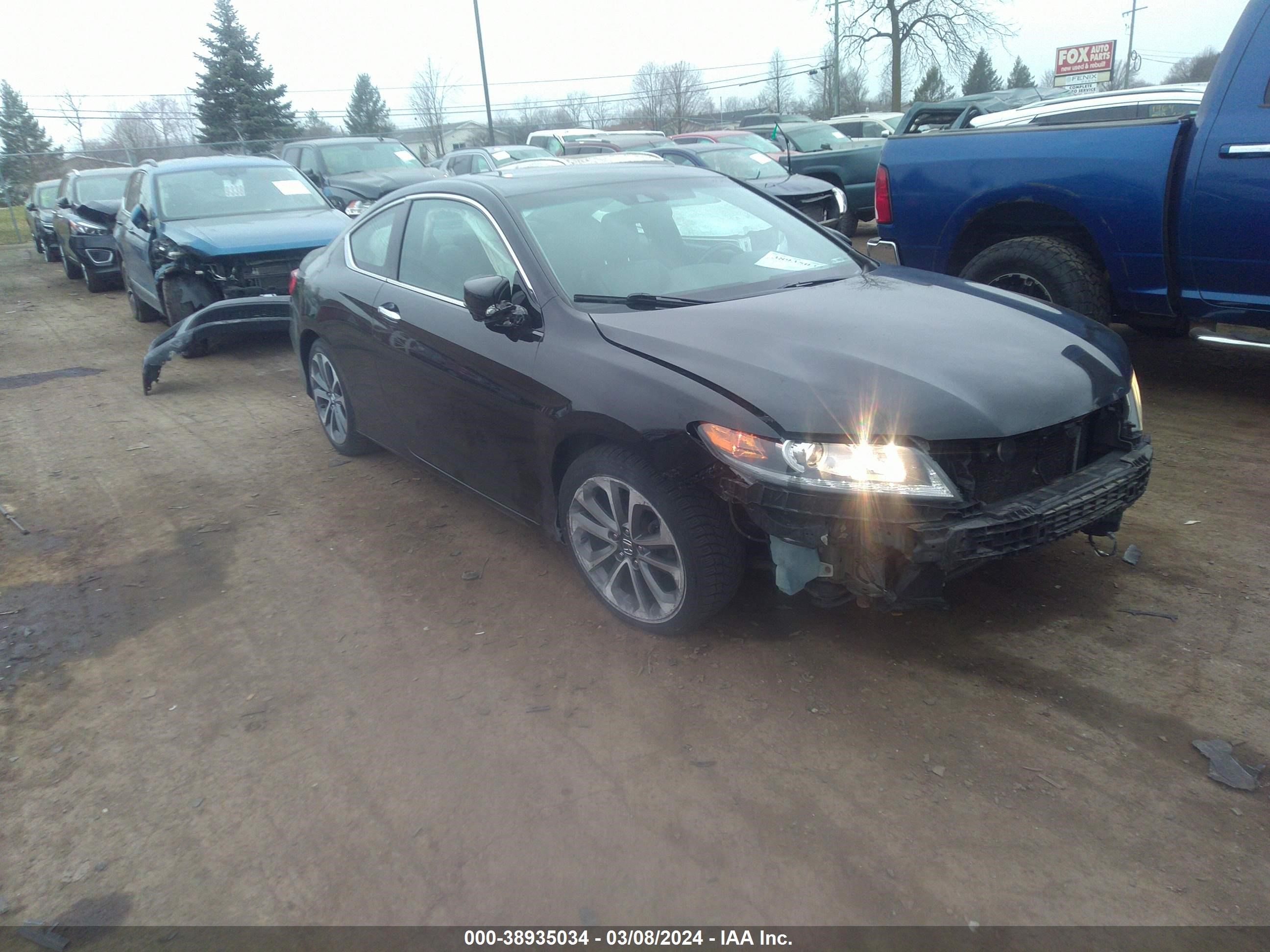 HONDA ACCORD EXL 2013 1hgct2b88da000378