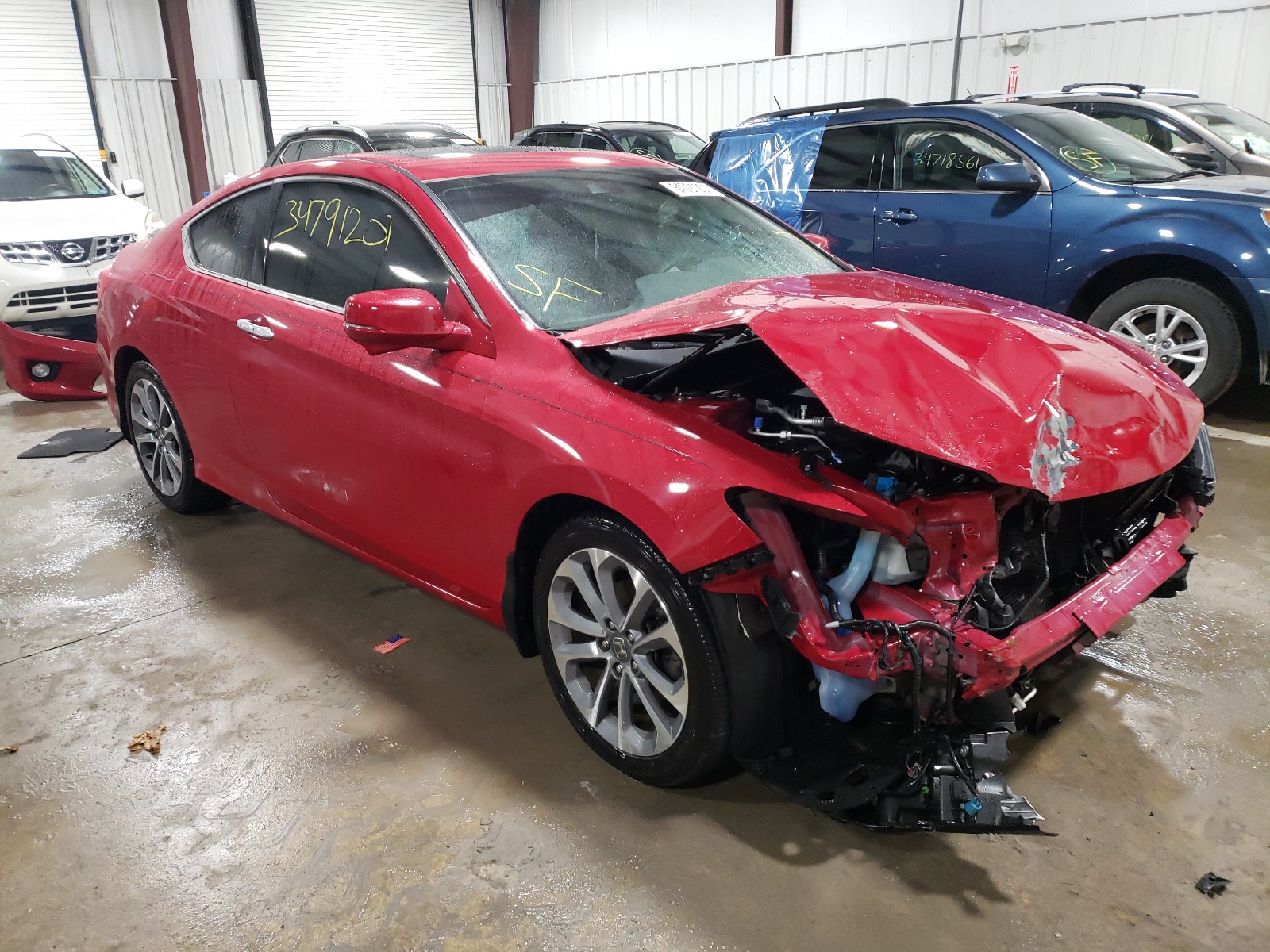 HONDA ACCORD EXL 2014 1hgct2b8xea008483