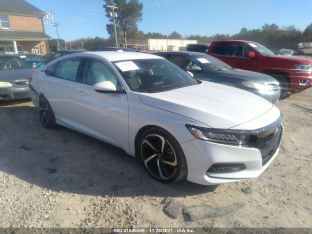 HONDA ACCORD SEDAN 2018 1hgcv1e37ja127588