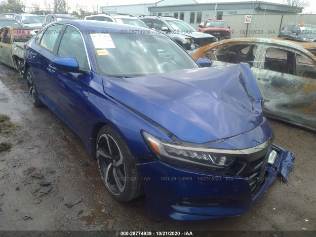 HONDA ACCORD SEDAN 2018 1hgcv1e38ja239798