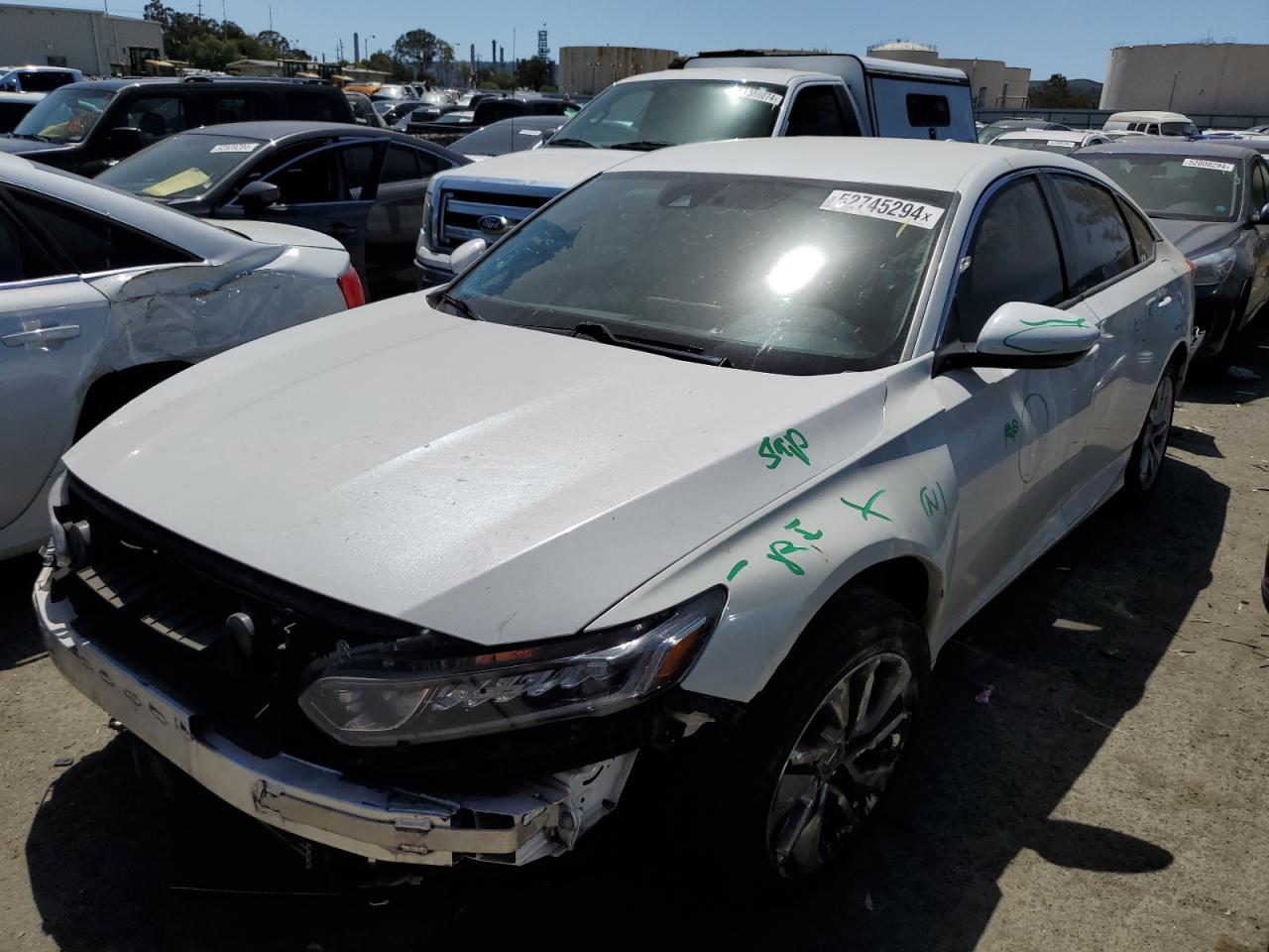 HONDA ACCORD 2018 1hgcv1f10ja022873