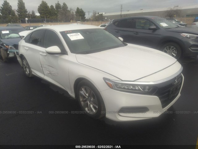 HONDA ACCORD SEDAN 2018 1hgcv1f10ja026583