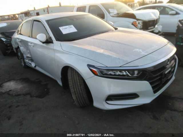 HONDA ACCORD SEDAN 2018 1hgcv1f10ja086850