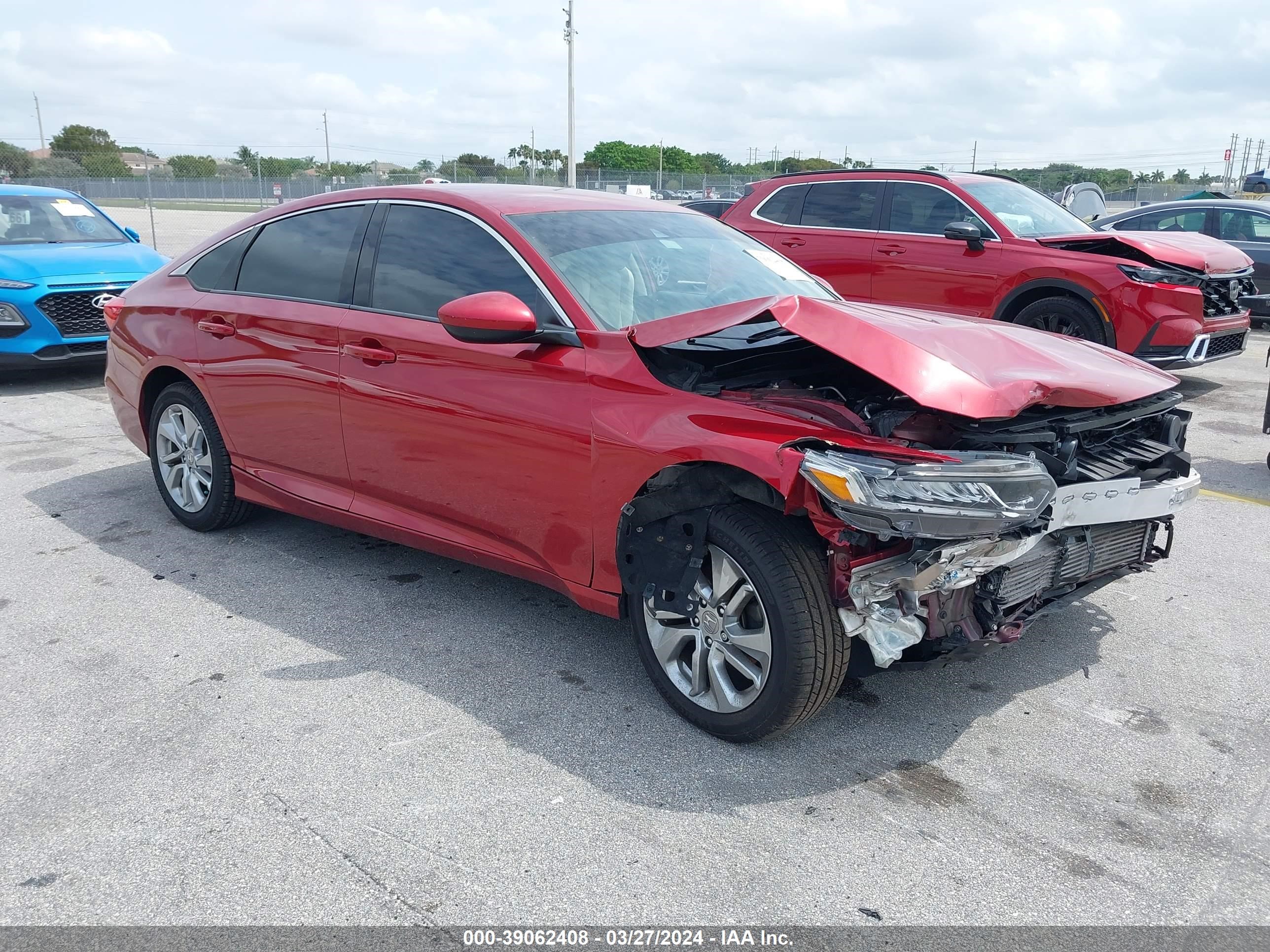 HONDA ACCORD 2018 1hgcv1f10ja192019