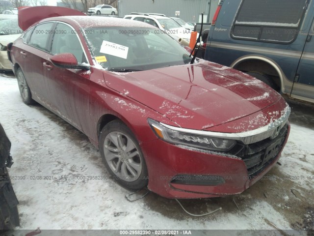 HONDA ACCORD SEDAN 2018 1hgcv1f10ja255040