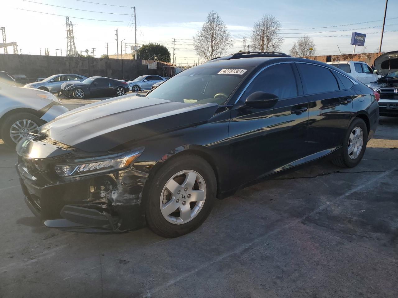 HONDA ACCORD 2018 1hgcv1f10ja257936