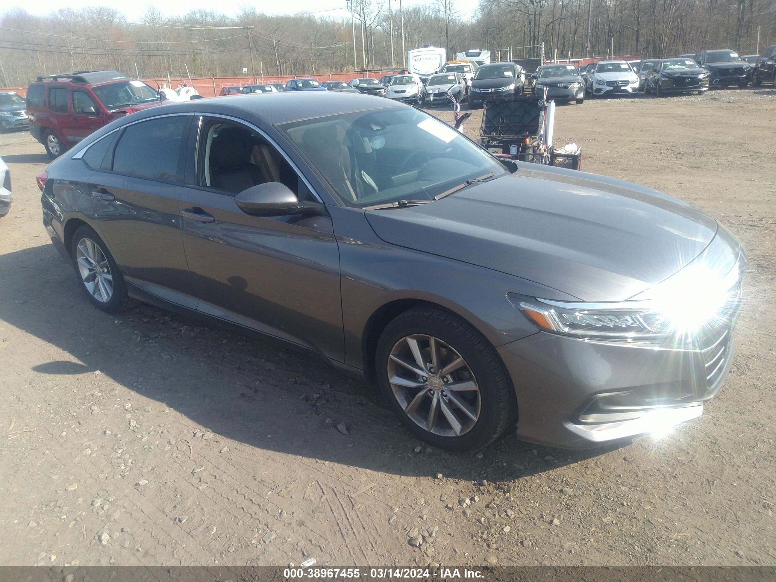 HONDA ACCORD 2021 1hgcv1f10ma007200