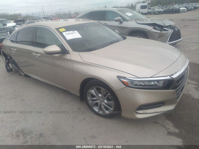 HONDA ACCORD SEDAN 2018 1hgcv1f11ja054358