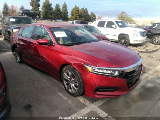 HONDA ACCORD SEDAN 2018 1hgcv1f11ja062816