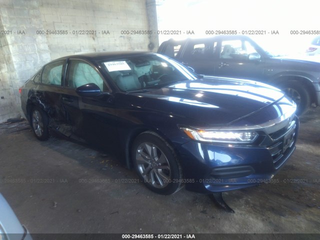 HONDA ACCORD SEDAN 2018 1hgcv1f13ja101535