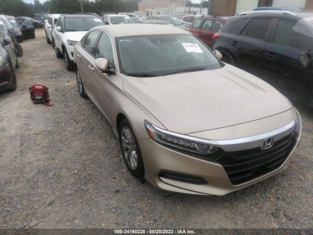 HONDA ACCORD SEDAN 2018 1hgcv1f13ja140092