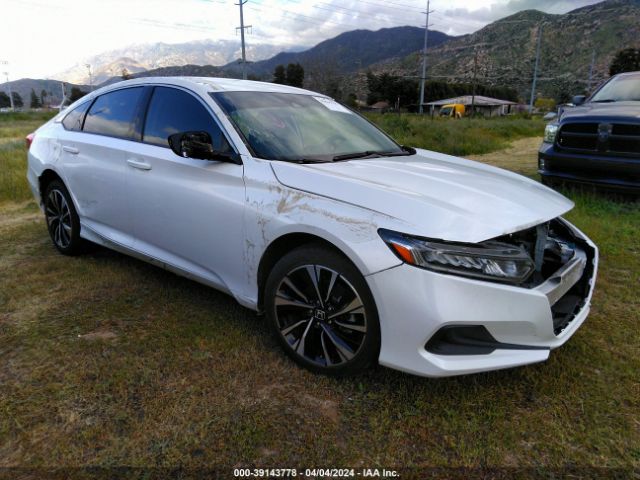 HONDA ACCORD 2021 1hgcv1f13ma119957