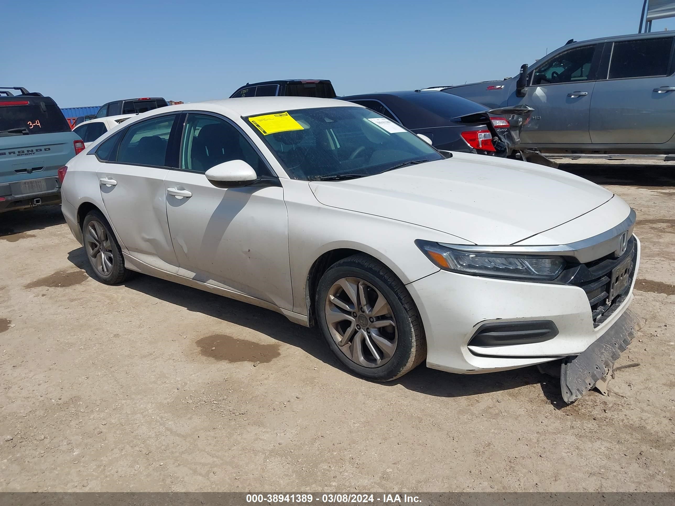 HONDA ACCORD 2019 1hgcv1f15ka118709