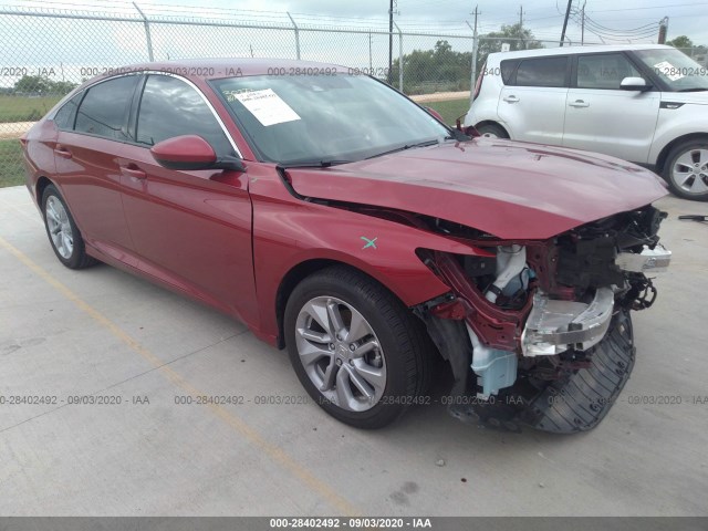 HONDA ACCORD SEDAN 2018 1hgcv1f16ja075495