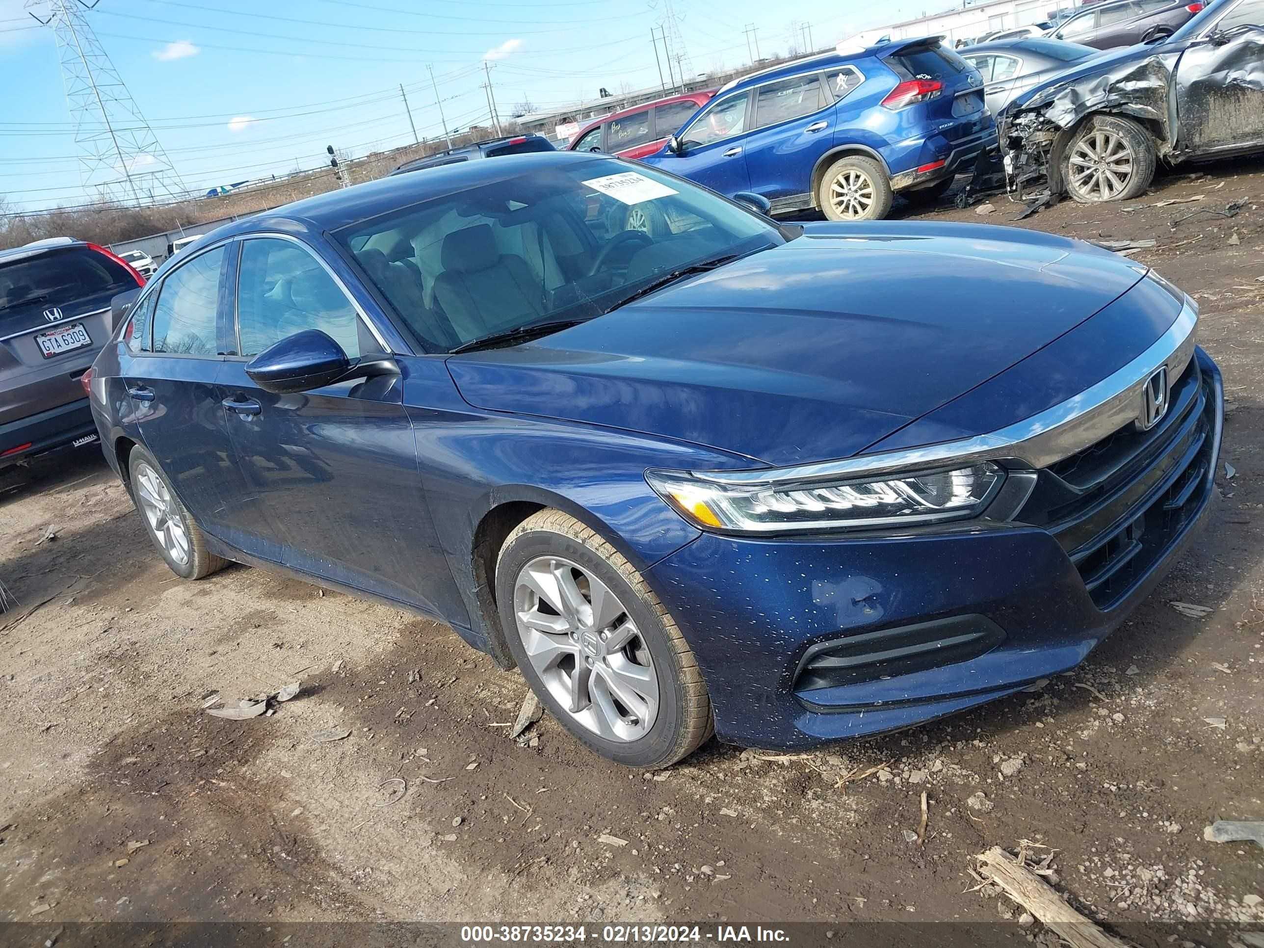 HONDA ACCORD 2018 1hgcv1f16ja120838