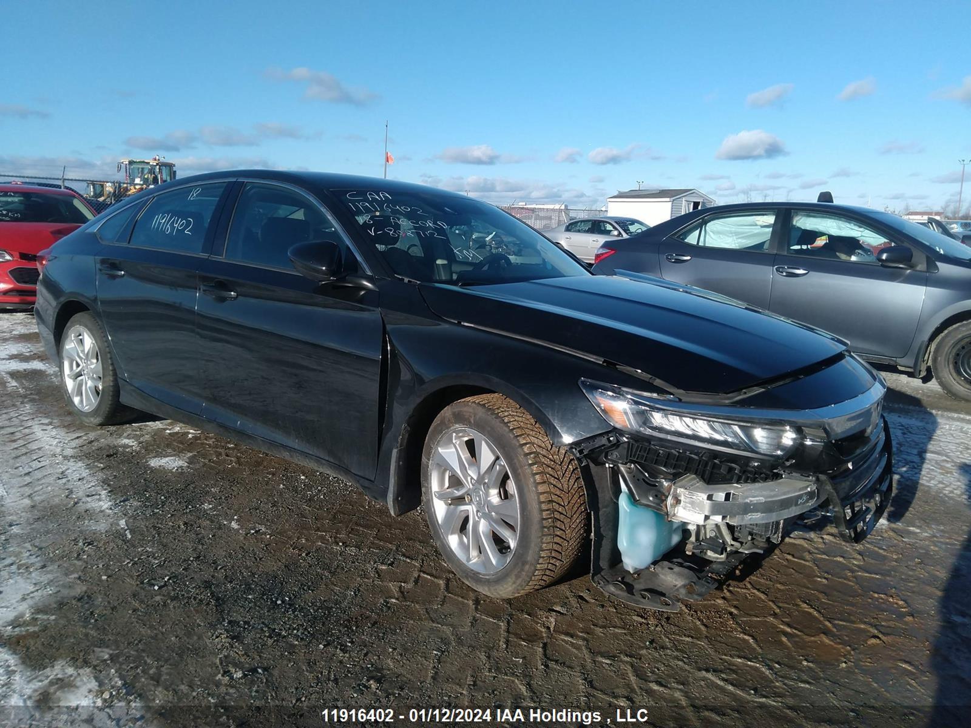 HONDA ACCORD 2018 1hgcv1f16ja808712