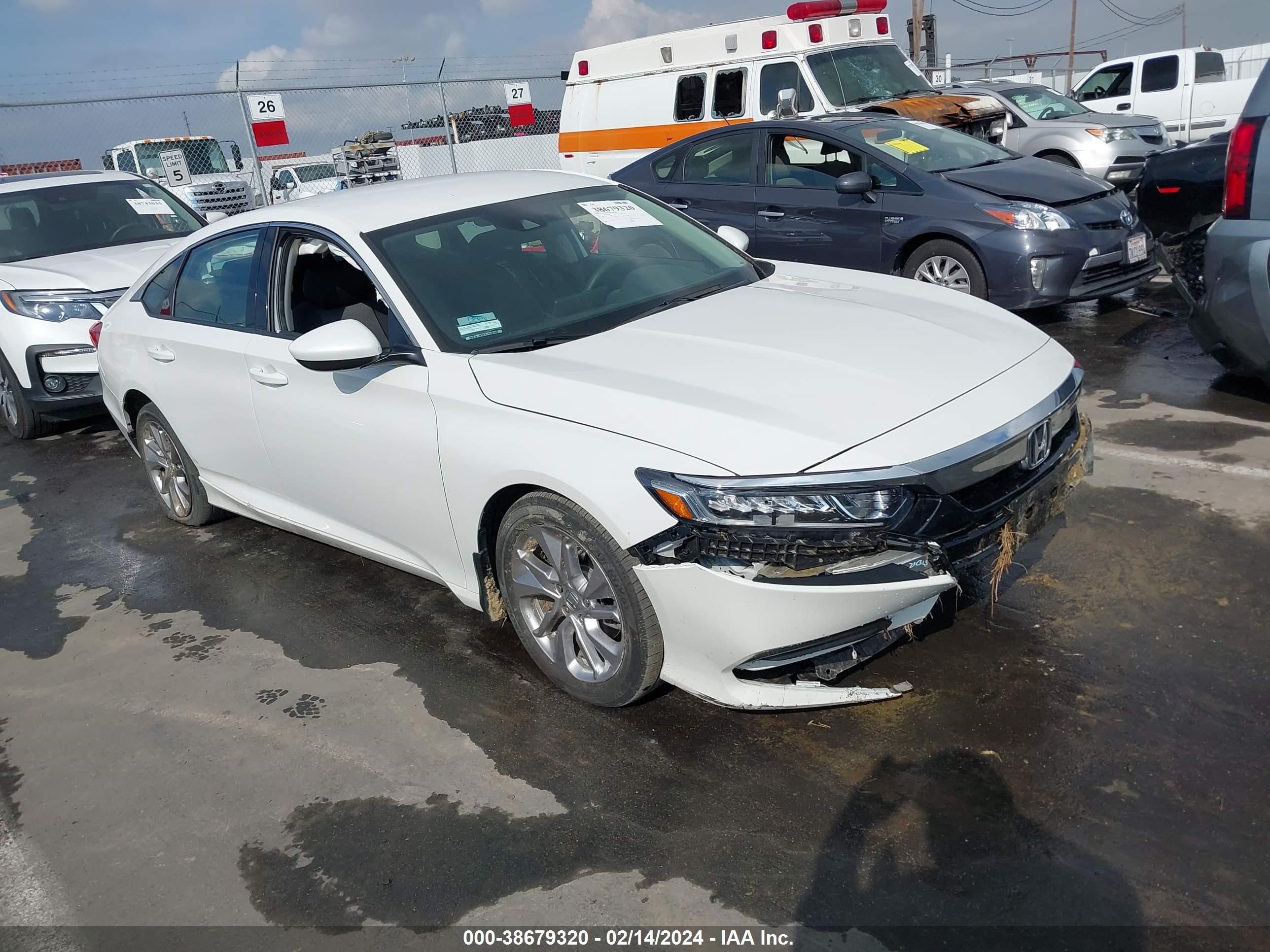 HONDA ACCORD 2019 1hgcv1f16ka030414