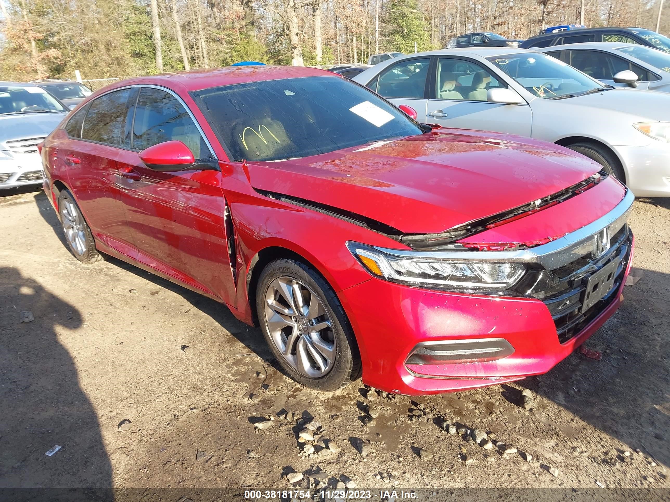 HONDA ACCORD 2019 1hgcv1f16ka131937