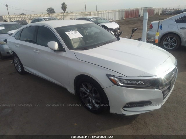 HONDA ACCORD SEDAN 2019 1hgcv1f16ka170835