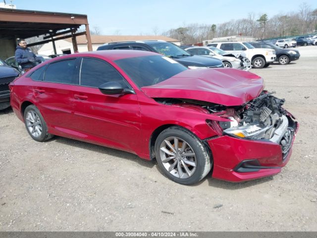 HONDA ACCORD 2021 1hgcv1f16ma014636