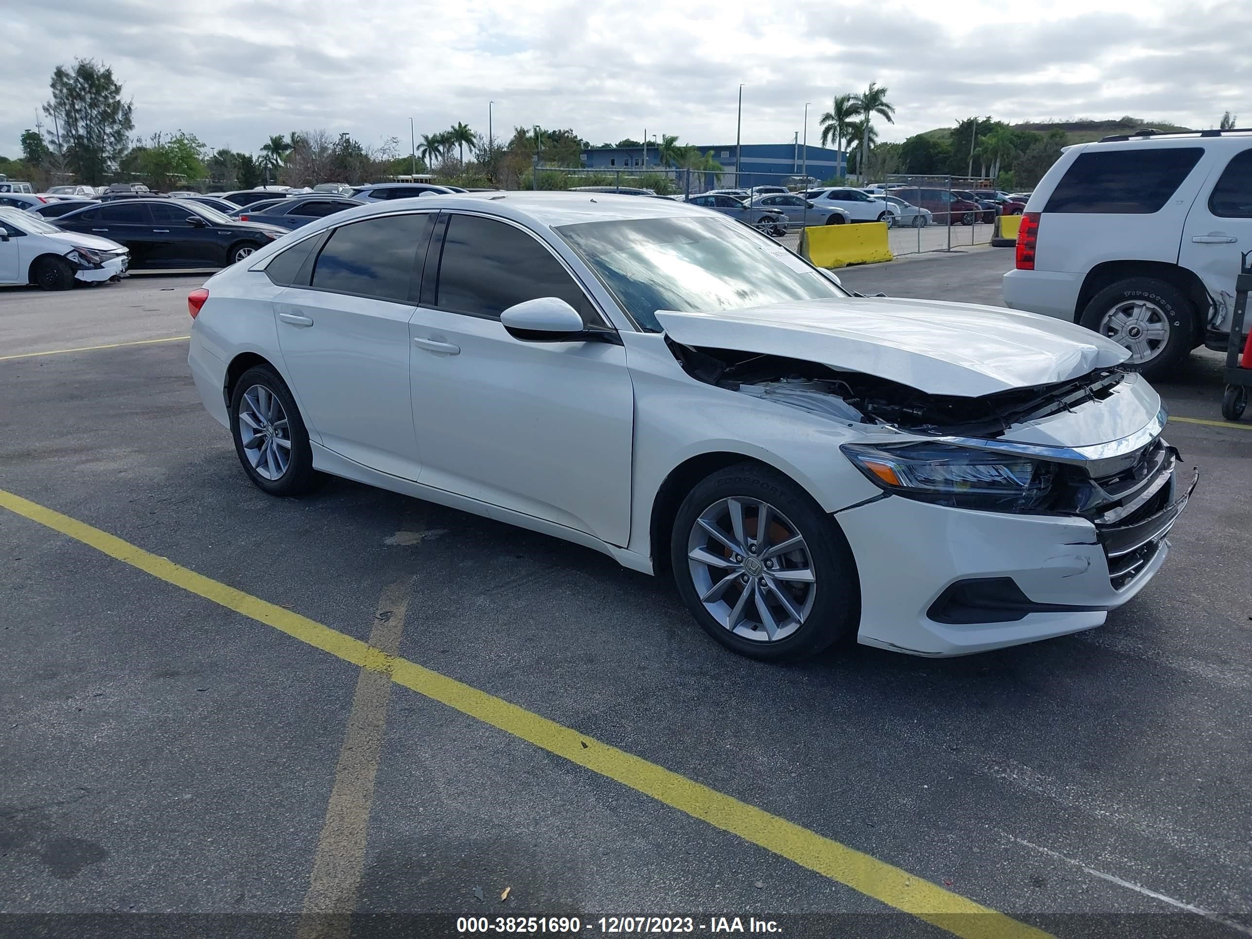 HONDA ACCORD 2021 1hgcv1f16ma030903