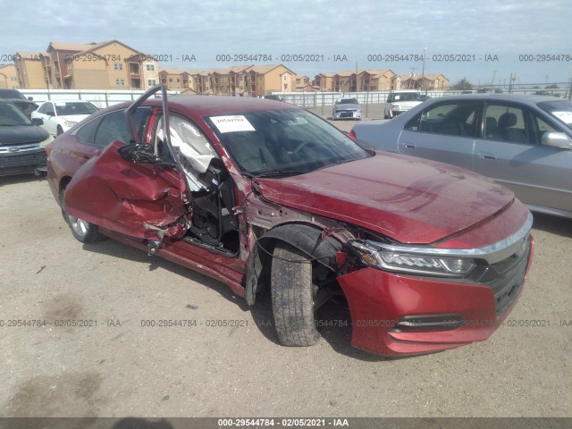 HONDA ACCORD SEDAN 2018 1hgcv1f17ja121397