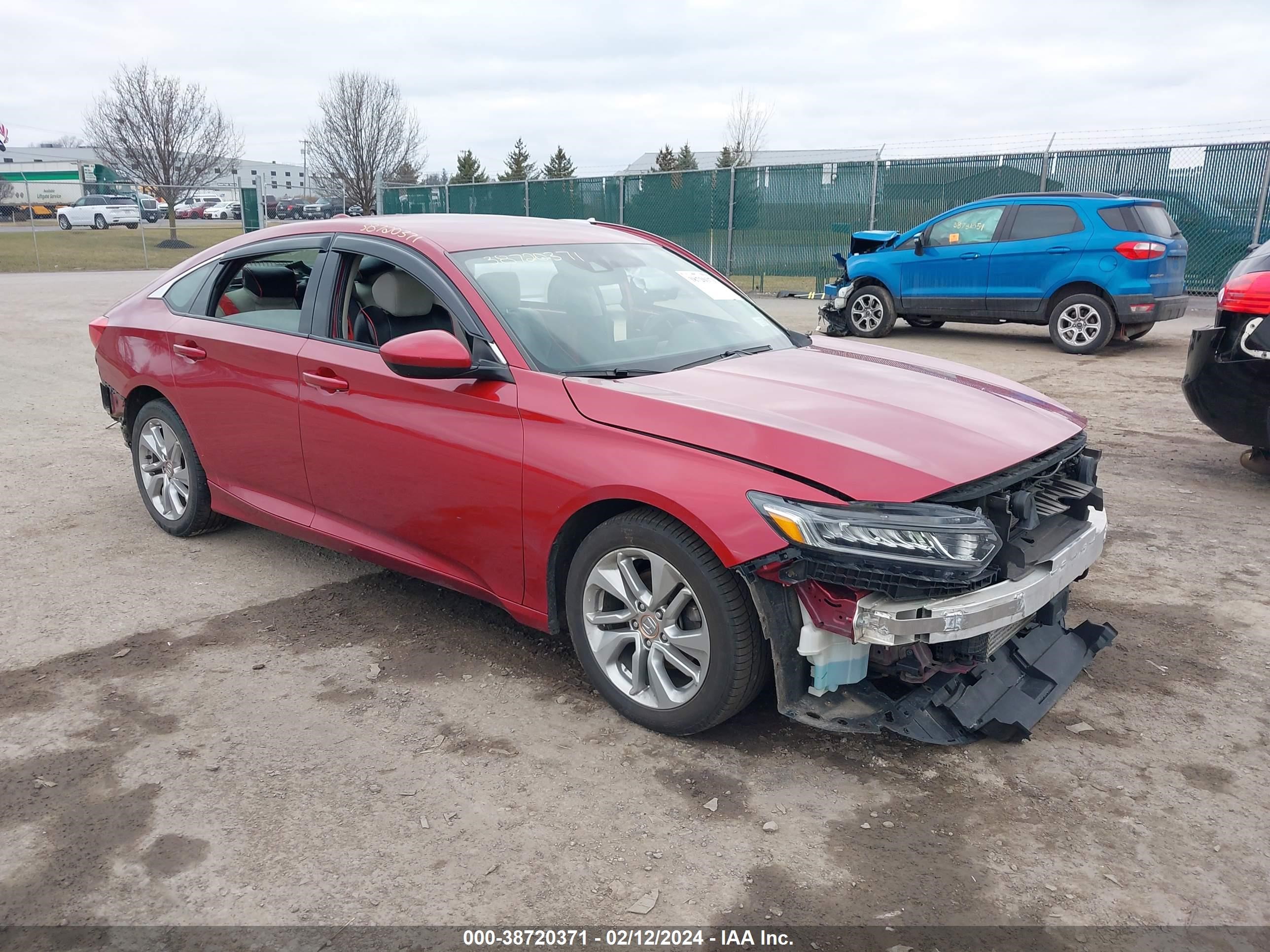 HONDA ACCORD 2018 1hgcv1f18ja028212