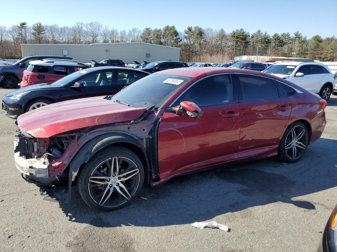 HONDA ACCORD 2019 1hgcv1f18ka038045