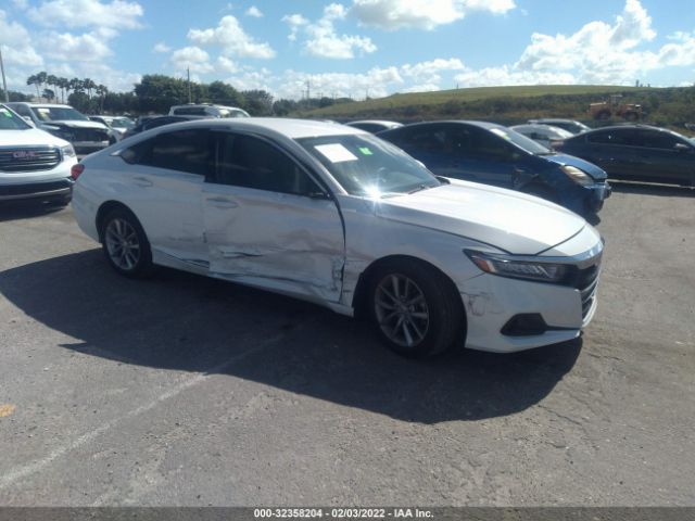 HONDA ACCORD SEDAN 2021 1hgcv1f18ma046052