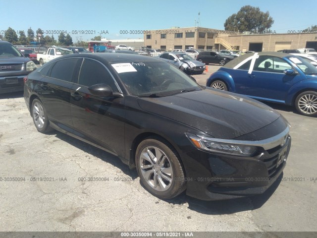 HONDA ACCORD SEDAN 2018 1hgcv1f19ja115651