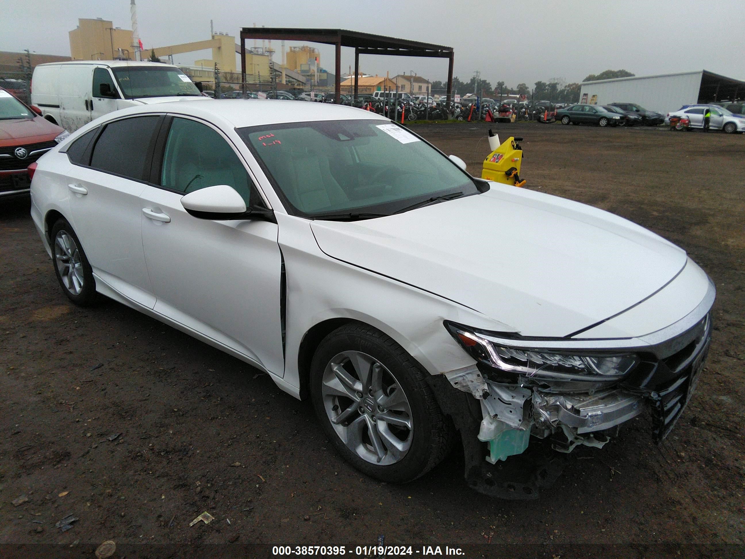 HONDA ACCORD 2019 1hgcv1f19ka052861