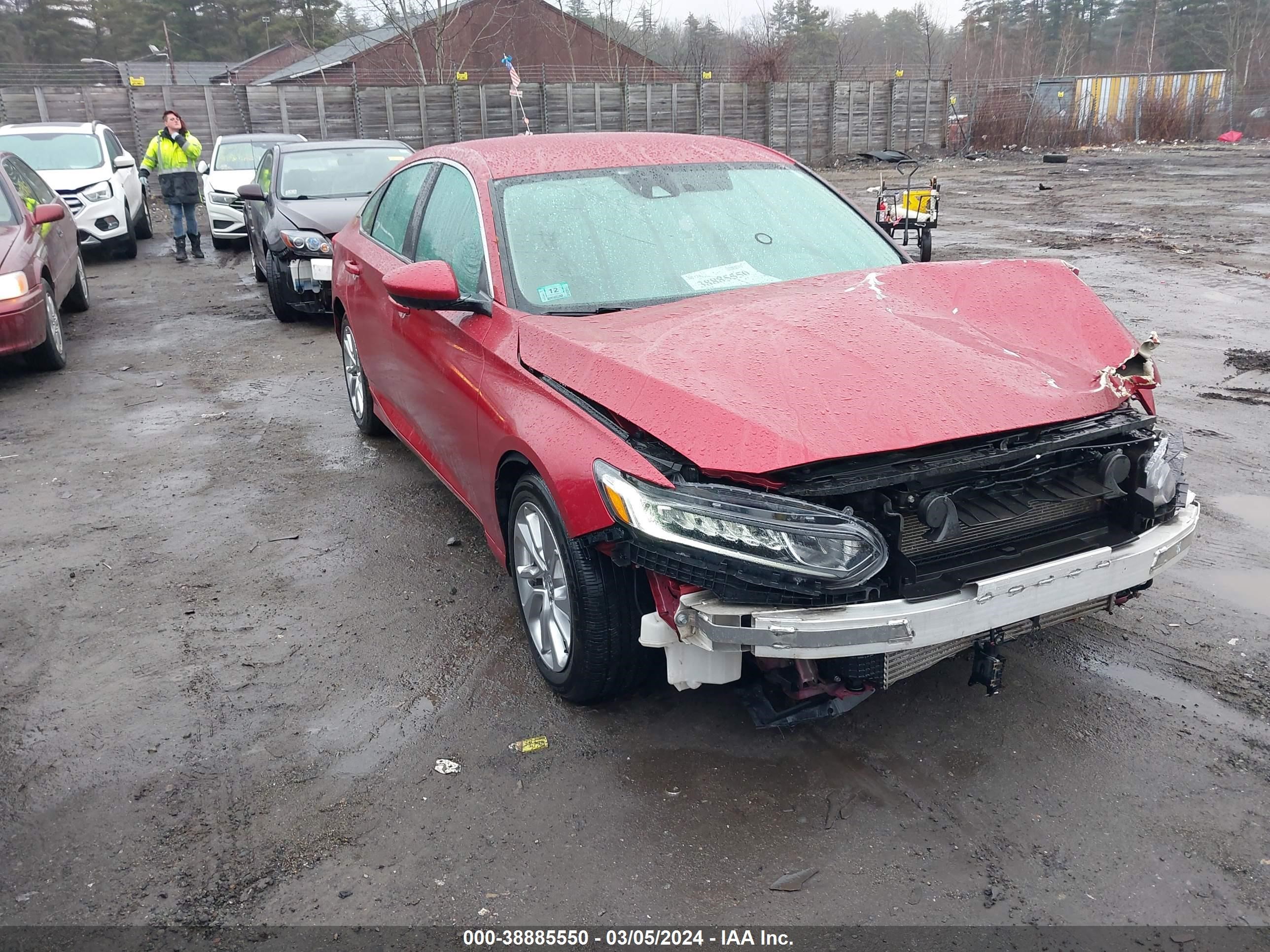 HONDA ACCORD 2019 1hgcv1f19ka082409