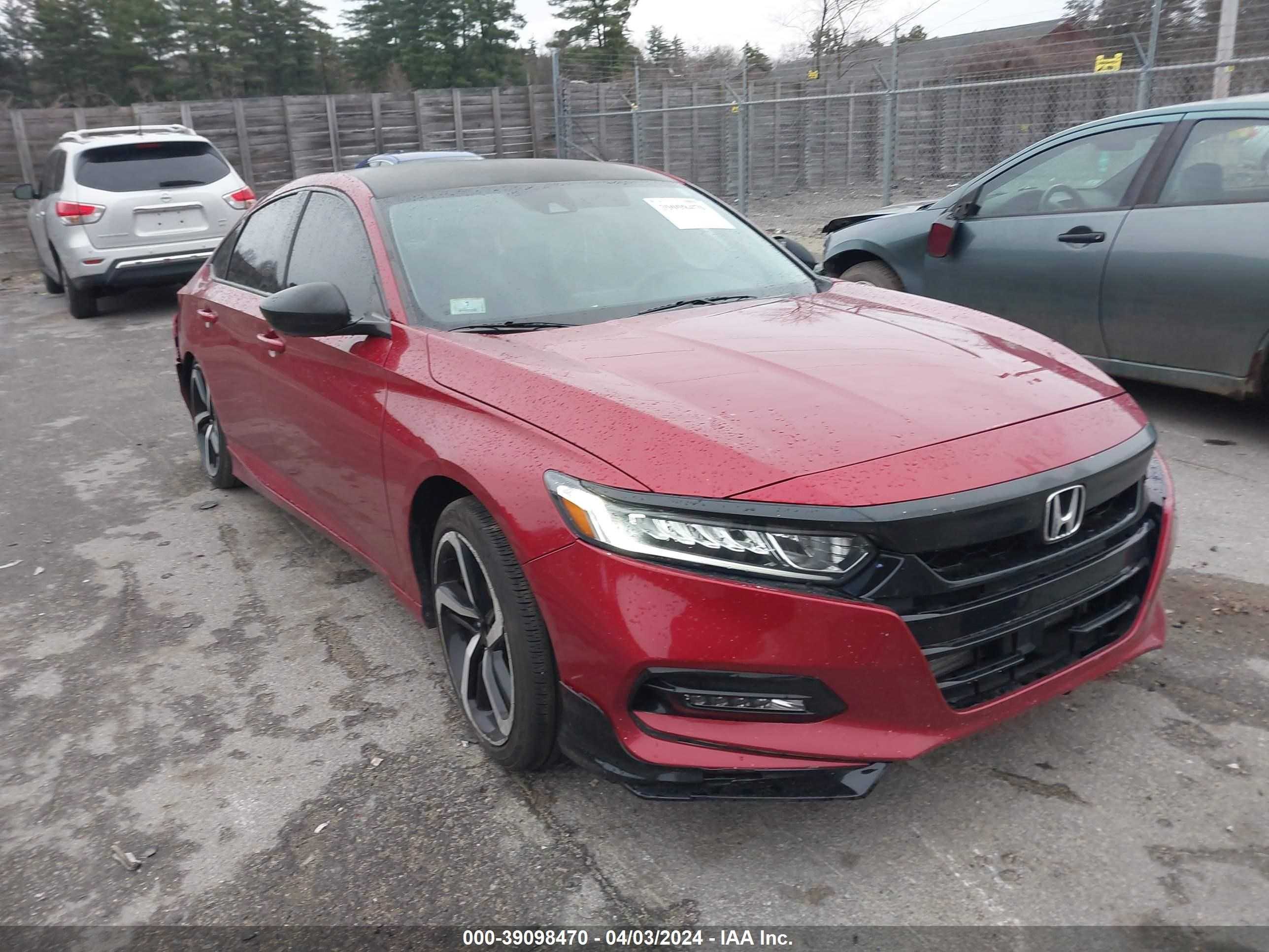 HONDA ACCORD 2019 1hgcv1f19ka083298