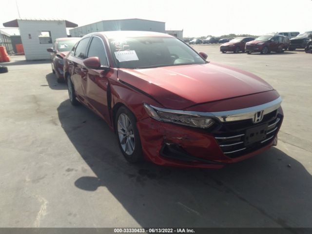 HONDA ACCORD SEDAN 2021 1hgcv1f19ma020835