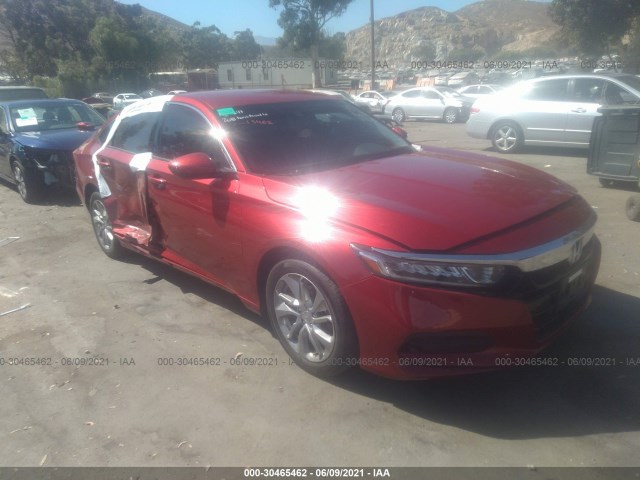 HONDA ACCORD SEDAN 2018 1hgcv1f1xja011329