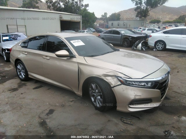 HONDA ACCORD SEDAN 2018 1hgcv1f1xja049837