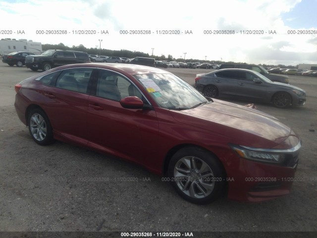 HONDA ACCORD SEDAN 2018 1hgcv1f1xja103752