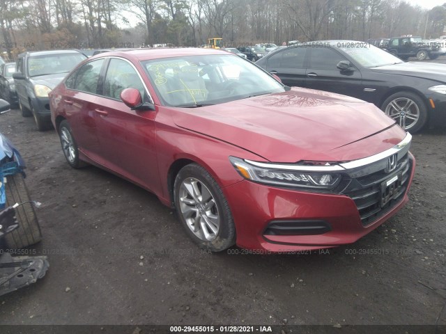 HONDA ACCORD SEDAN 2018 1hgcv1f1xja143183