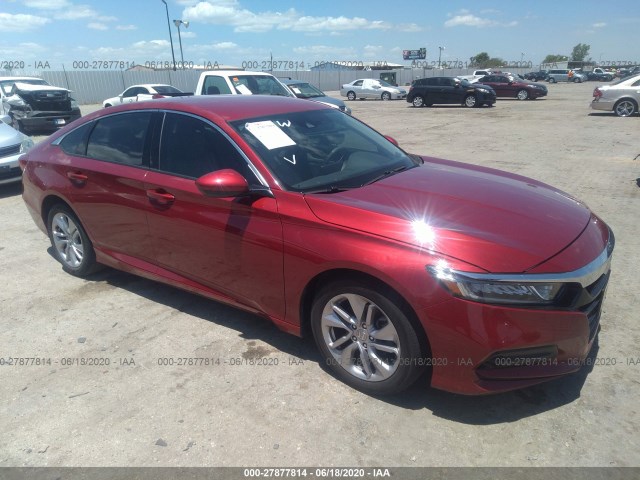 HONDA ACCORD SEDAN 2018 1hgcv1f1xja216469