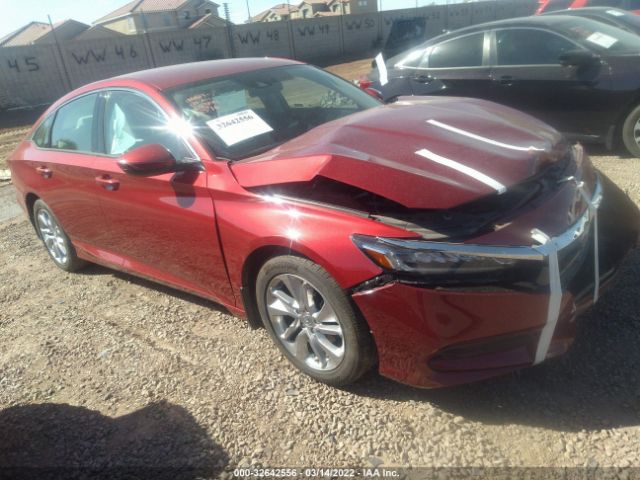 HONDA ACCORD SEDAN 2018 1hgcv1f1xja218576