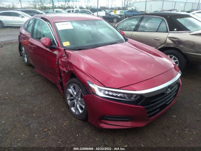 HONDA ACCORD SEDAN 2018 1hgcv1f1xja223308