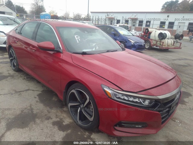 HONDA ACCORD SEDAN 2018 1hgcv1f30ja016556