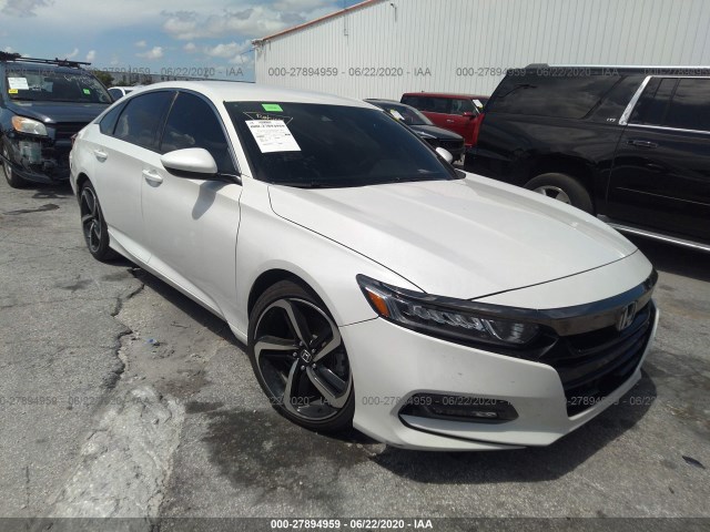 HONDA ACCORD SEDAN 2018 1hgcv1f30ja028612