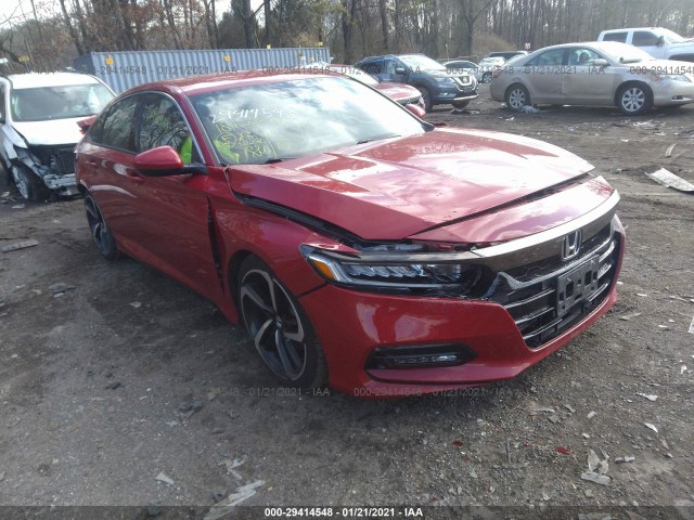 HONDA ACCORD SEDAN 2018 1hgcv1f30ja065546