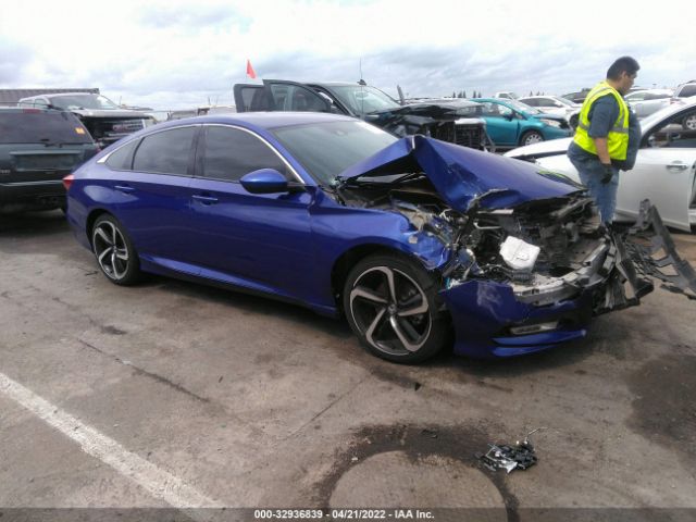 HONDA ACCORD SEDAN 2018 1hgcv1f30ja104345