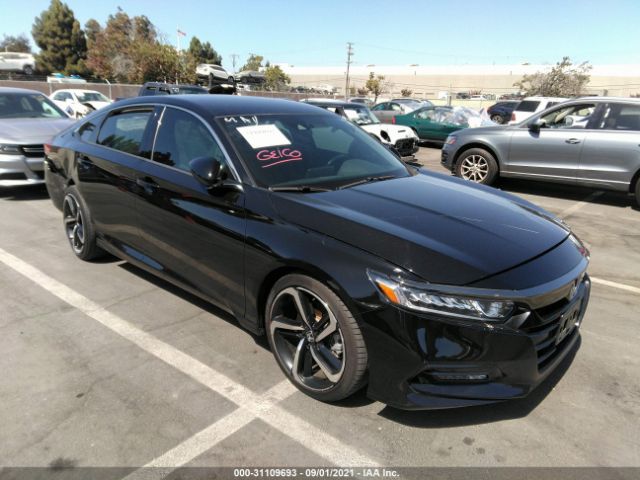 HONDA ACCORD SEDAN 2018 1hgcv1f30ja133442