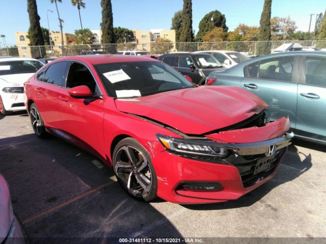 HONDA ACCORD SEDAN 2018 1hgcv1f30ja205806