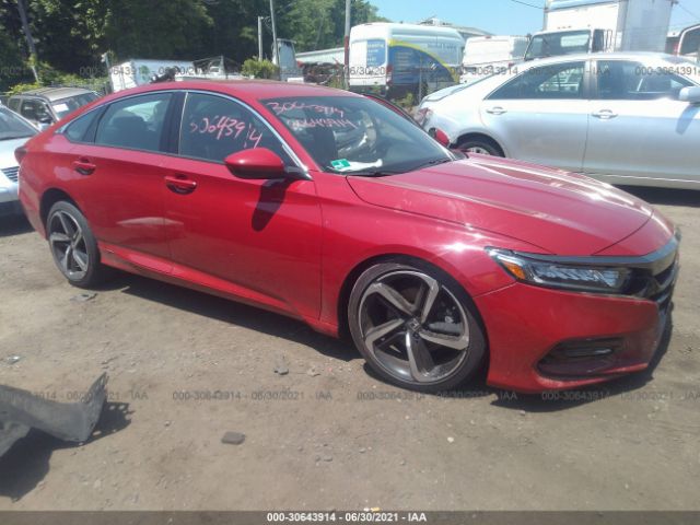 HONDA ACCORD SEDAN 2018 1hgcv1f30ja213257