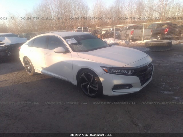 HONDA ACCORD SEDAN 2018 1hgcv1f30ja222542